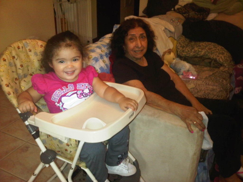 My niece and my grandmother